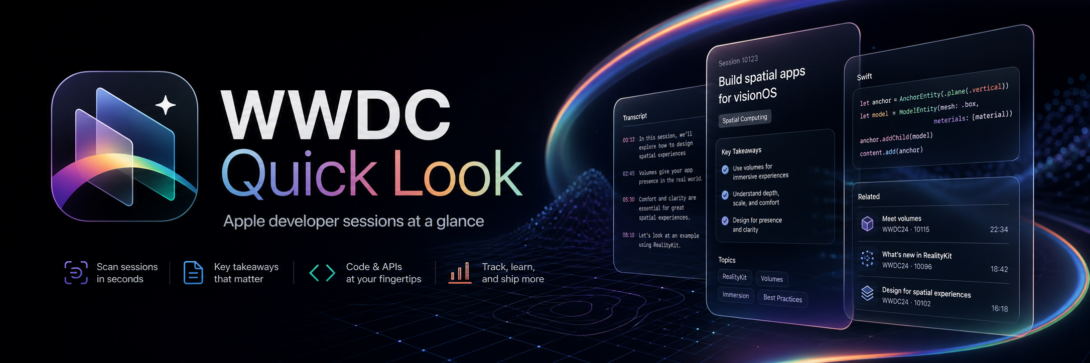 WWDC Quick Look banner